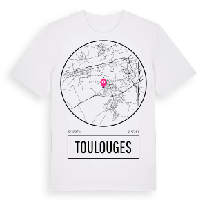 Toulouges t-shirt – ekologisk bomull t-shirt från Pinshirt