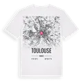 Toulouse karta t-shirt