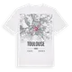 Toulouse karta t-shirt