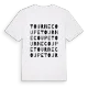 Tournecoupe ordlek t-shirt