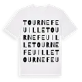 Tournefeuille ordlek t-shirt