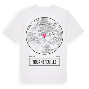 Tournefeuille t-shirt – ekologisk bomull t-shirt från Pinshirt