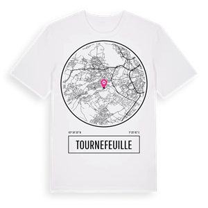 Tournefeuille t-shirt – ekologisk bomull t-shirt från Pinshirt