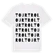Tourtrol ordlek t-shirt