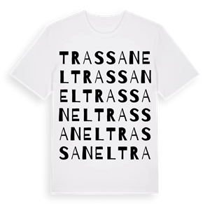 Trassanel ordlek t-shirt – ekologisk bomull t-shirt från Pinshirt