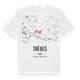 Trèbes karta t-shirt