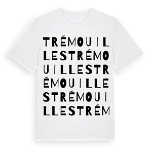 Trémouilles ordlek t-shirt – ekologisk bomull t-shirt från Pinshirt