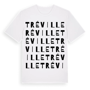 Tréville ordlek t-shirt – ekologisk bomull t-shirt från Pinshirt