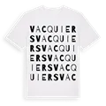 Vacquiers ordlek t-shirt