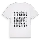 Vallègue ordlek t-shirt
