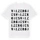 Valzergues ordlek t-shirt