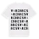 Varennes ordlek t-shirt