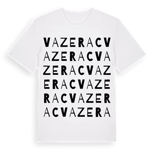 Vazerac ordlek t-shirt – ekologisk bomull t-shirt från Pinshirt