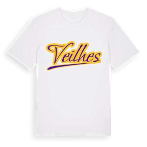 Veilhes baseball t-shirt – ekologisk bomull t-shirt från Pinshirt