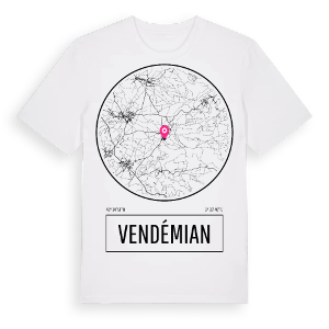 Vendémian t-shirt – ekologisk bomull t-shirt från Pinshirt