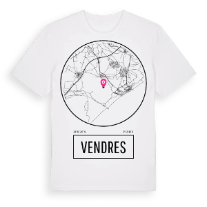 Vendres t-shirt – ekologisk bomull t-shirt från Pinshirt