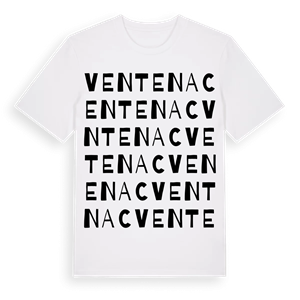 Ventenac ordlek t-shirt – ekologisk bomull t-shirt från Pinshirt