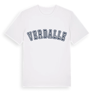 Verdalle college t-shirt – ekologisk bomull t-shirt från Pinshirt