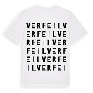 Verfeil ordlek t-shirt – ekologisk bomull t-shirt från Pinshirt