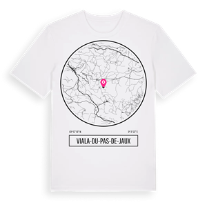 Viala-du-Pas-de-Jaux t-shirt – ekologisk bomull t-shirt från Pinshirt