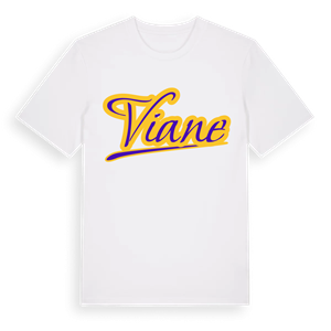 Viane baseball t-shirt – ekologisk bomull t-shirt från Pinshirt
