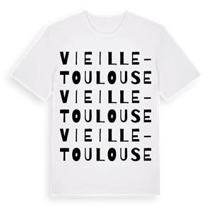 Vieille-Toulouse ordlek t-shirt – ekologisk bomull t-shirt från Pinshirt