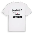 Någon i Vier-Bordes älskar mig t-shirt