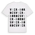 Vier-Bordes ordlek t-shirt