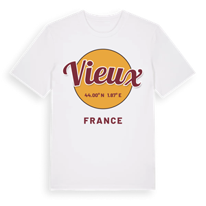 Vieux cirkel t-shirt – ekologisk bomull t-shirt från Pinshirt