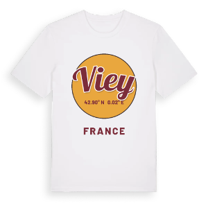 Viey cirkel t-shirt – ekologisk bomull t-shirt från Pinshirt