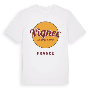 Vignec cirkel t-shirt – ekologisk bomull t-shirt från Pinshirt