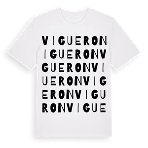Vigueron ordlek t-shirt – ekologisk bomull t-shirt från Pinshirt