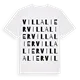 Villalier ordlek t-shirt