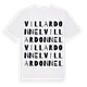 Villardonnel ordlek t-shirt