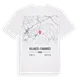 Villarzel-Cabardès karta t-shirt