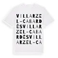 Villarzel-Cabardès ordlek t-shirt
