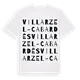 Villarzel-Cabardès ordlek t-shirt
