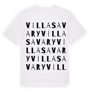 Villasavary ordlek t-shirt – ekologisk bomull t-shirt från Pinshirt