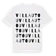 Villautou ordlek t-shirt