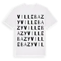 Villebazy ordlek t-shirt