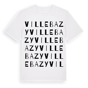 Villebazy ordlek t-shirt – ekologisk bomull t-shirt från Pinshirt