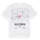 Villecomtal karta t-shirt