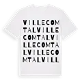 Villecomtal ordlek t-shirt