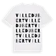 Villedubert ordlek t-shirt