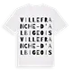 Villefranche-d'Albigeois ordlek t-shirt