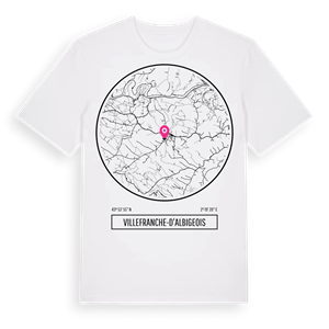 Villefranche-d'Albigeois t-shirt – ekologisk bomull t-shirt från Pinshirt