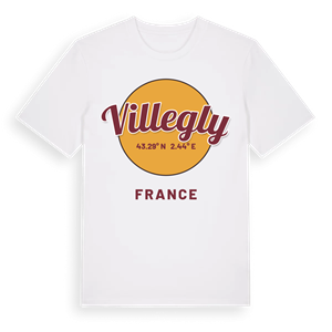 Villegly cirkel t-shirt – ekologisk bomull t-shirt från Pinshirt