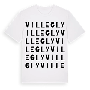 Villegly ordlek t-shirt – ekologisk bomull t-shirt från Pinshirt