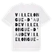 Villelongue-d'Aude ordlek t-shirt
