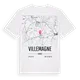 Villemagne karta t-shirt